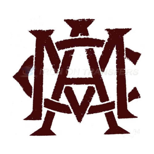 Texas A M Aggies Iron-on Stickers (Heat Transfers)NO.6494